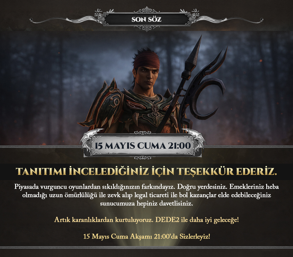 Dede2 | 1-99 Hard Emek & 15 Mayıs Cuma 21.00