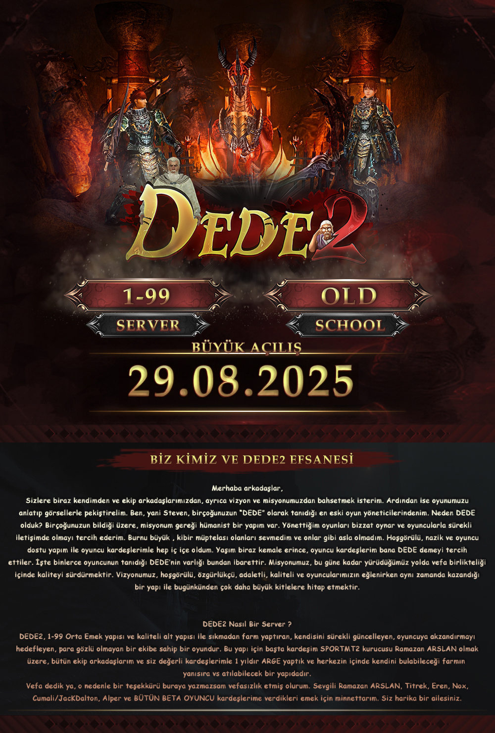 Dede2, Dede2 pvp